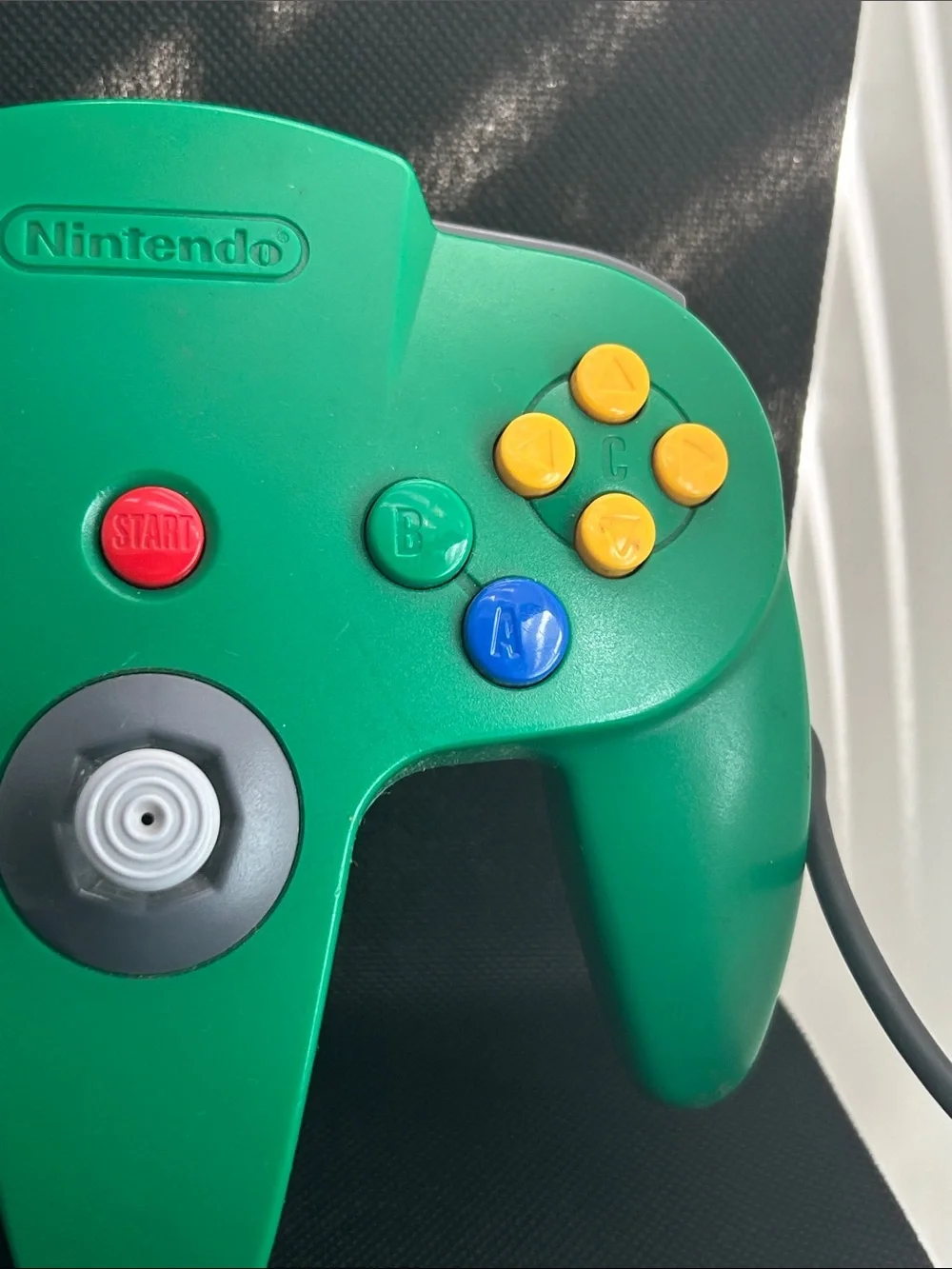 Nintendo OEM Green N64 Controller - Used